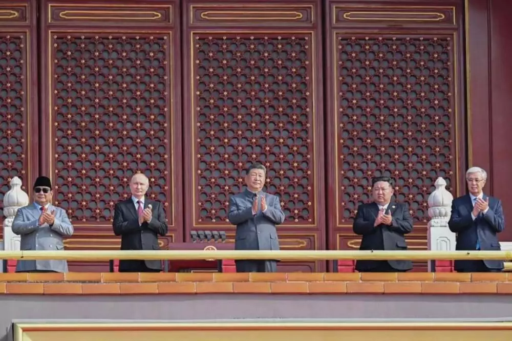 Prabowo hadiri parade militer di China © 2025 Instagram