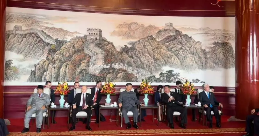 Prabowo hadiri parade militer di China © 2025 Instagram