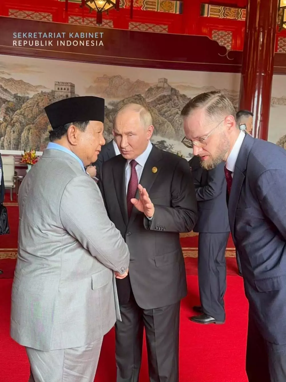Prabowo hadiri parade militer di China © 2025 Instagram