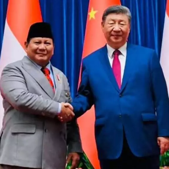 9 Potret Prabowo hadiri parade militer di China, duduk sejajar dengan Vladimir Putin dan Xi Jinping