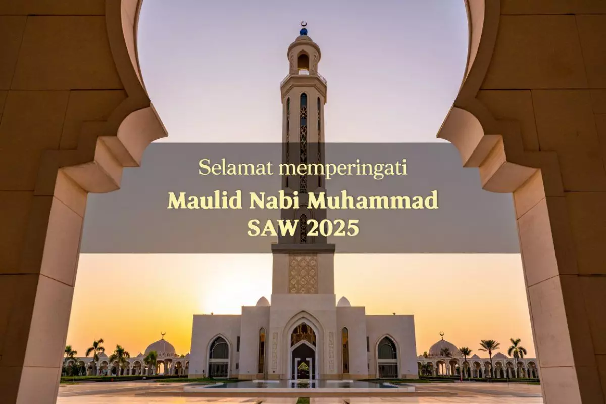 50 Ucapan Maulid Nabi Muhammad SAW 2025 bahasa Arab, lengkap dengan terjemahannya