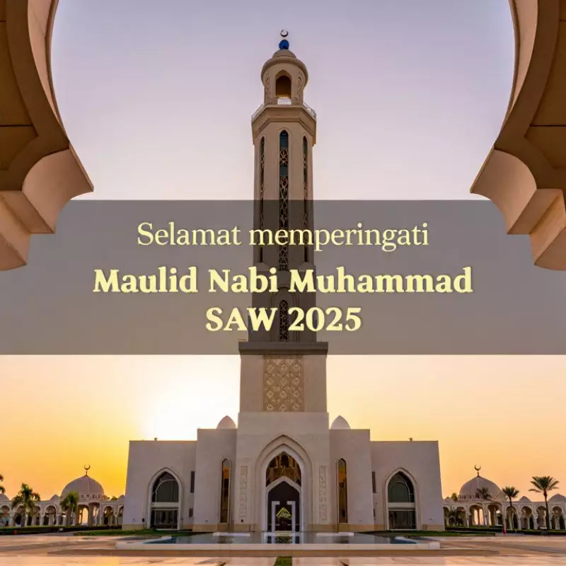 50 Ucapan Maulid Nabi Muhammad SAW 2025 bahasa Arab, lengkap dengan terjemahannya