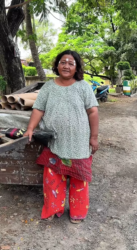 emak-emak berpenampilan lusuh dimakeover © TikTok