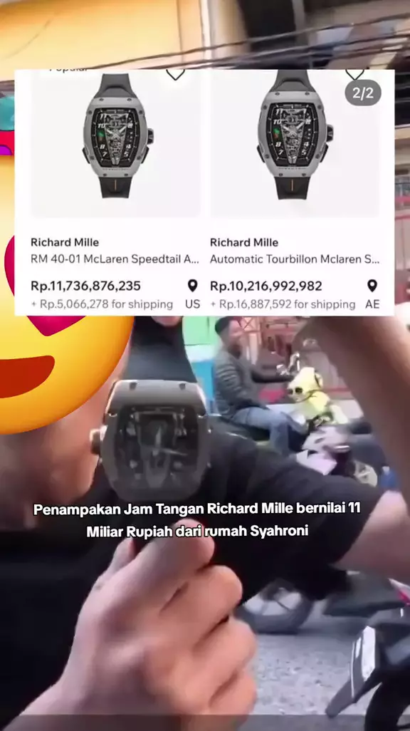 Warga kembalikan jam tangan 11,7 miliar Sahroni © 2025 brilio.net