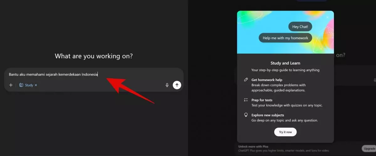 Trik pakai ChatGPT Study Mode untuk belajar materi kuliah atau sekolah, jadi lebih mudah paham