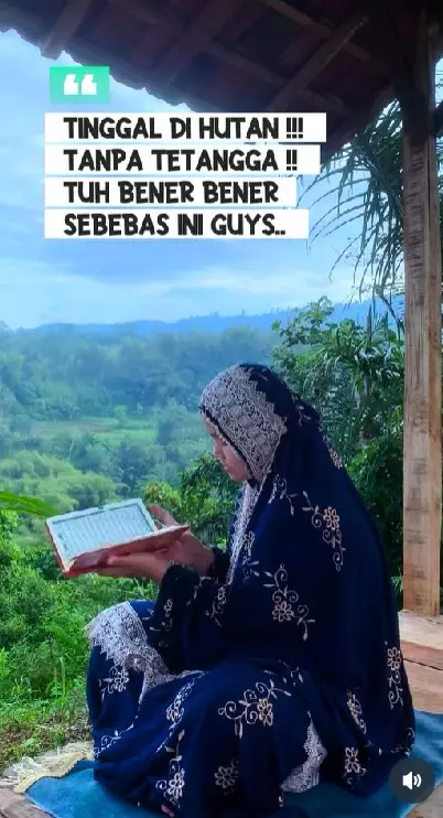 rumah di tengah hutan cocok untuk slow living © Instagram rumah di tengah hutan cocok untuk slow living © Instagram