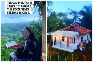 Bebas dari gunjingan tetangga, 9 potret rumah di tengah hutan ini cocok untuk slow living