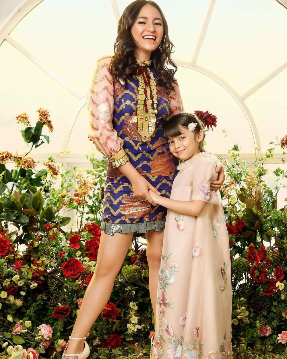 pemotretan marshanda dan anak © Instagram