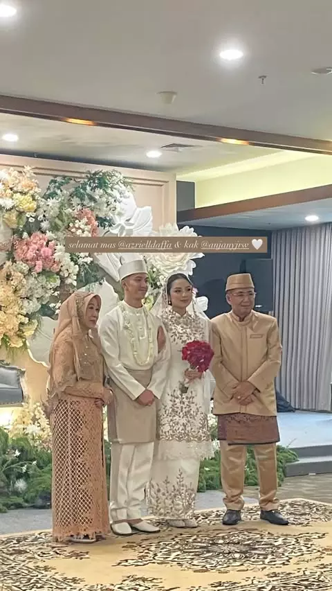 pernikahan anaknya Jarwo Kwat © Instagram