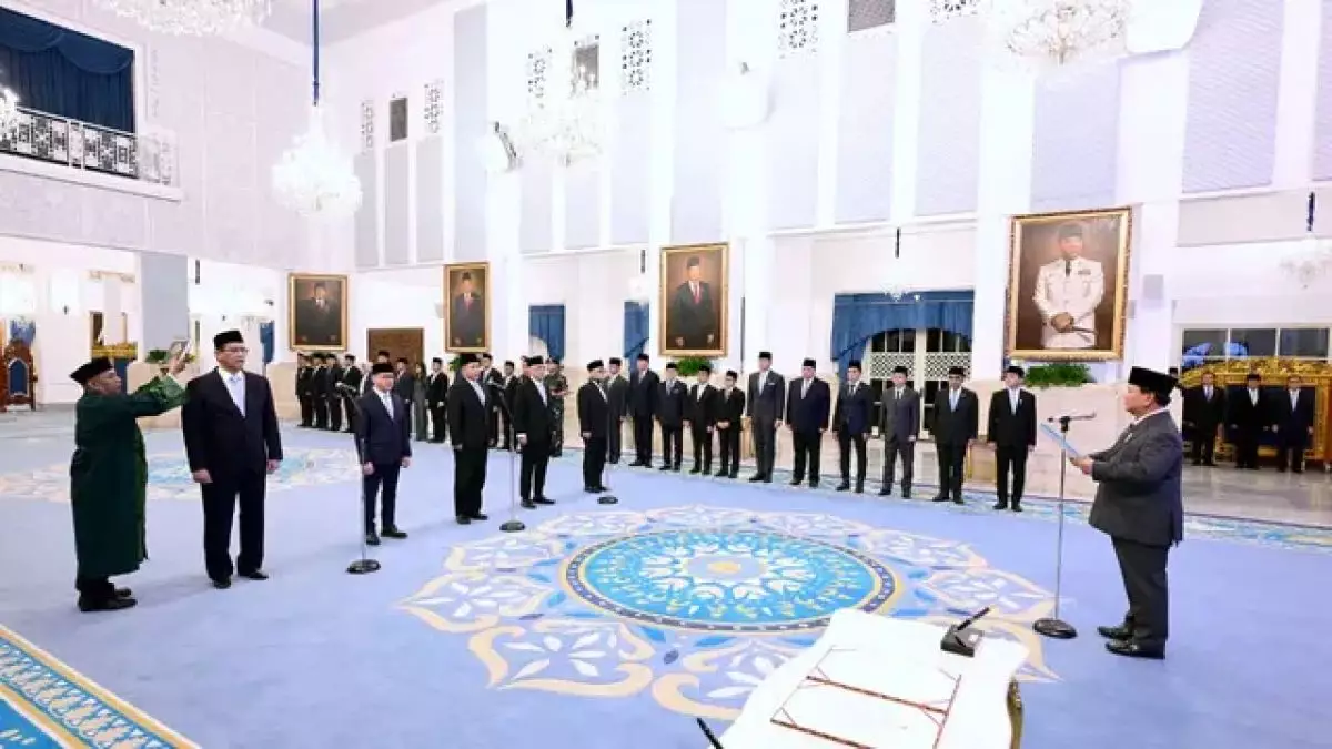 Profil 5 menteri dan wakil menteri baru di Kabinet Merah Putih