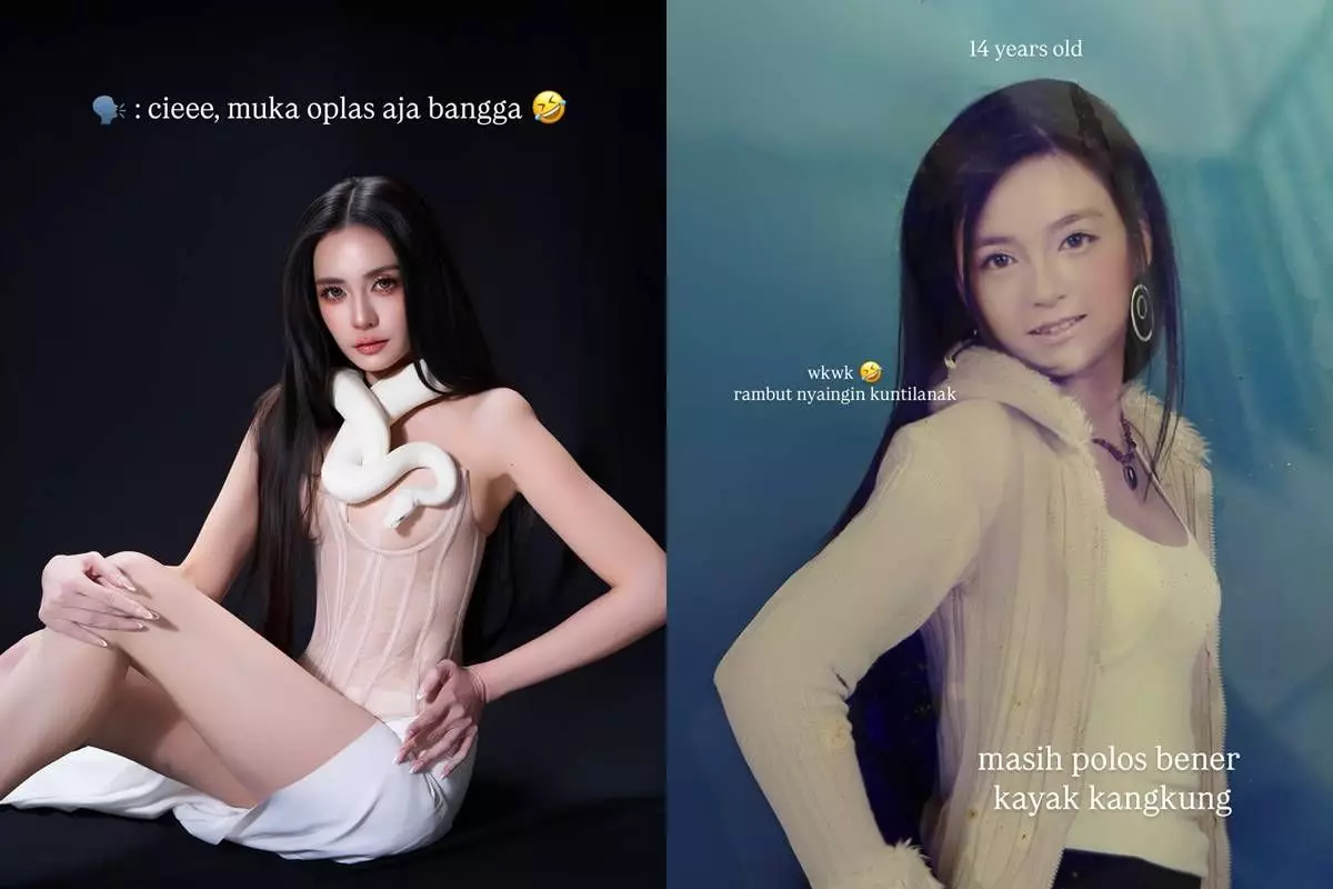 Wajahnya disebut hasil operasi plastik, influencer Tamara Dai bantah dengan spill 9 potret lawasnya