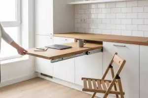 7 Desain meja makan minimalis untuk rumah KPR subsidi, solusi hemat ruang paling estetik