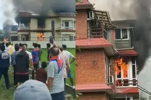8 Fakta kerusuhan Nepal, Menteri keuangan Bishnu Prasad Paudel dikejar dan diserang demonstran