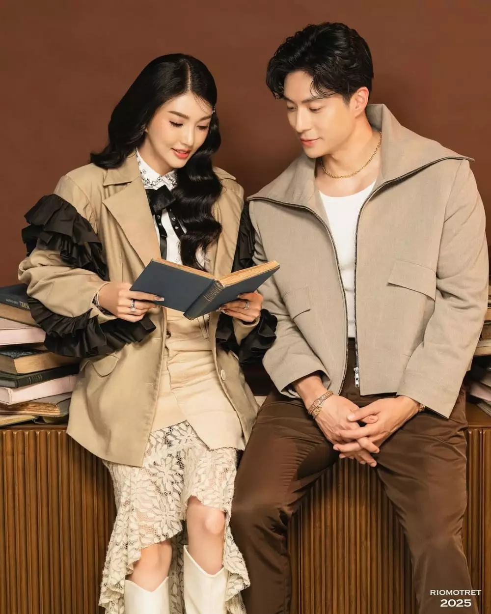 Sarwendah dan Giorgio Antonio photoshoot bak drama china © 2025 Instagram Sarwendah dan Giorgio Antonio photoshoot bak drama china © 2025 Instagram