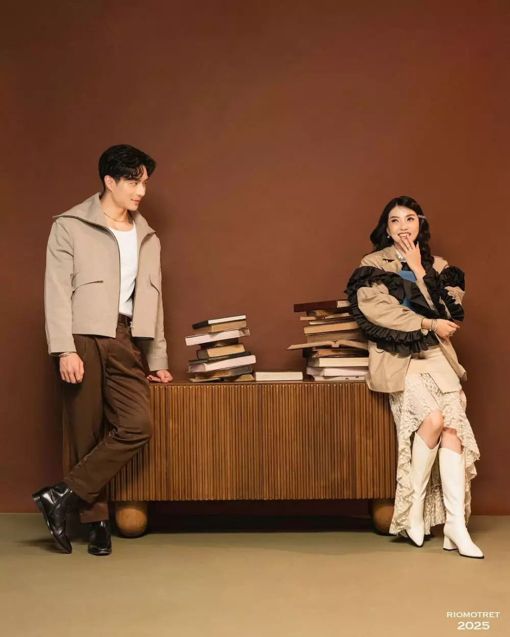 Sarwendah dan Giorgio Antonio photoshoot bak drama china © 2025 Instagram Sarwendah dan Giorgio Antonio photoshoot bak drama china © 2025 Instagram