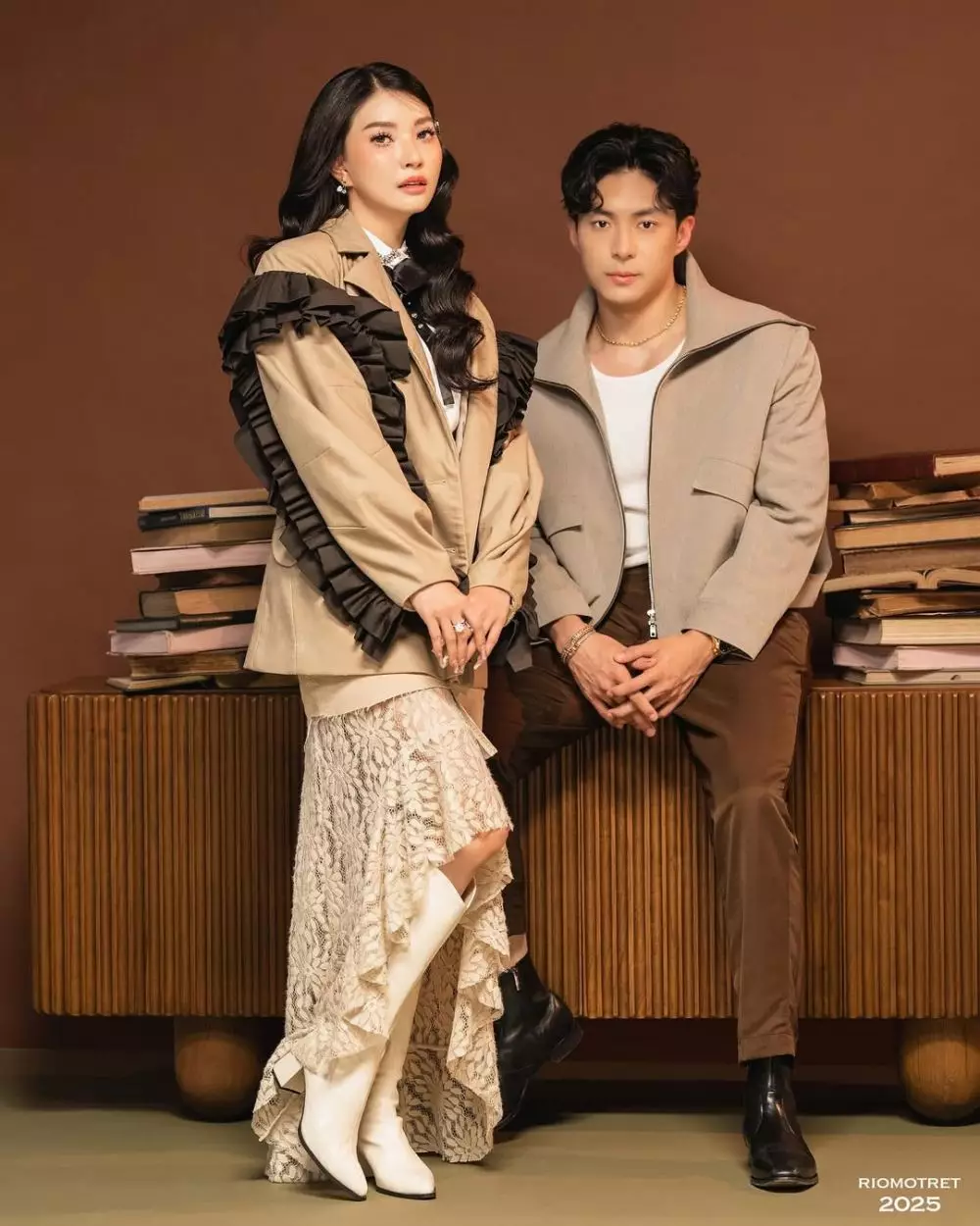 Sarwendah dan Giorgio Antonio photoshoot bak drama china © 2025 Instagram Sarwendah dan Giorgio Antonio photoshoot bak drama china © 2025 Instagram