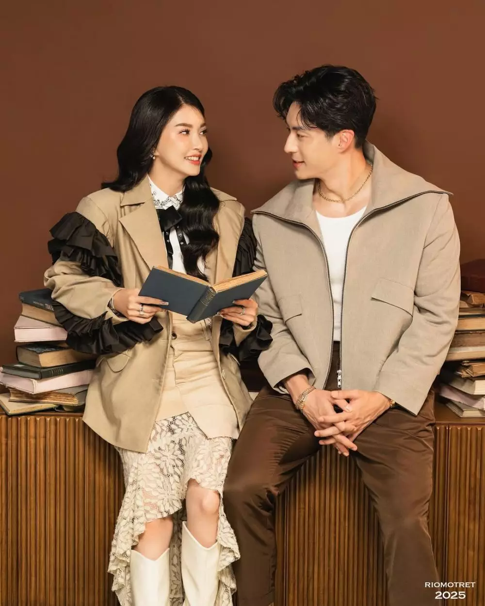 Sarwendah dan Giorgio Antonio photoshoot bak drama china © 2025 Instagram Sarwendah dan Giorgio Antonio photoshoot bak drama china © 2025 Instagram