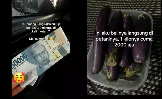 Wanita hanya habiskan 50 ribu per minggu di Kalimantan © 2025 Instagram Wanita hanya habiskan 50 ribu per minggu di Kalimantan © 2025 Instagram