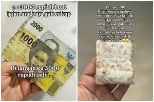 Wanita ini spill cuma belanja sayur Rp2.500 bisa masak menu makanan, malah panen kritikan