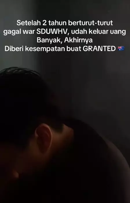 viral pria lulusan IPB jadi buruh di Australia © TikTok