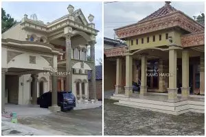 Viral deretan rumah mewah di kampung miliarder pedagang pecel lele Lamongan, 7 potretnya bikin melongo
