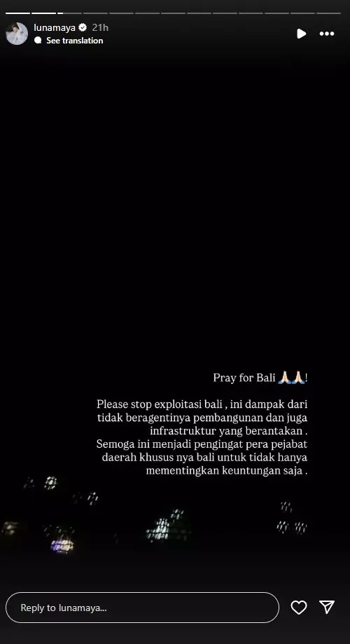 Luna Maya sentik kinerja pejabat Bali karena banjir © 2025 brilio.net