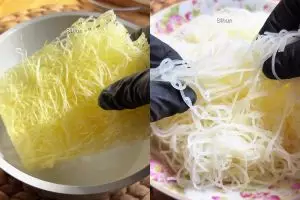 Matangnya lebih pas, begini trik masak bihun agar lebih kenyal, tak mudah lembek, dan antipatah