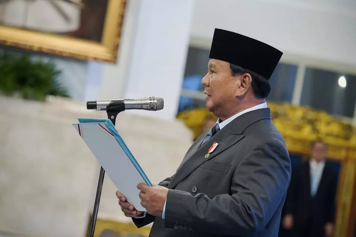 Pasca reshuffle, Prabowo berikan surat khusus untuk 5 menterinya