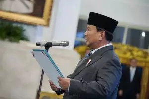 Pasca reshuffle, Prabowo berikan surat khusus untuk 5 menterinya