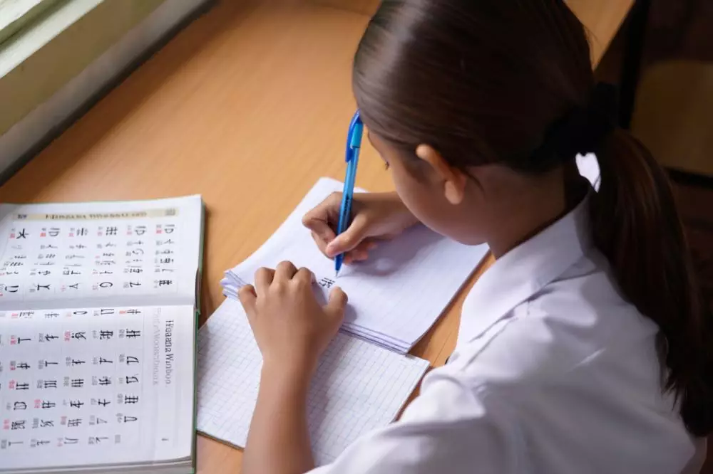 Cara belajar huruf hiragana © 2025 brilio.net