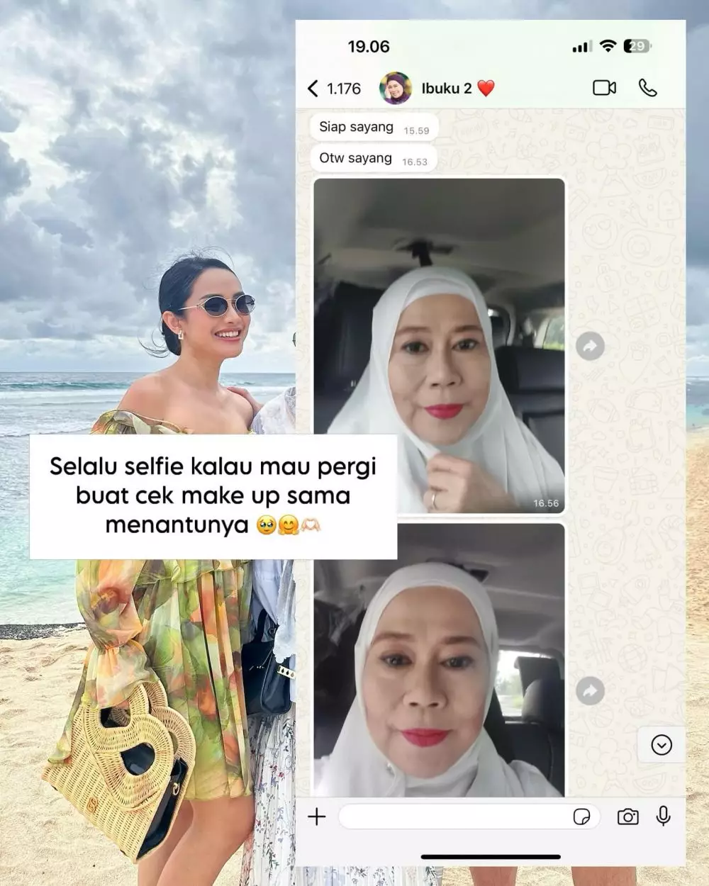 Chat Merdi Octavia dengan Dewi Yull layaknya bestie © Instagram