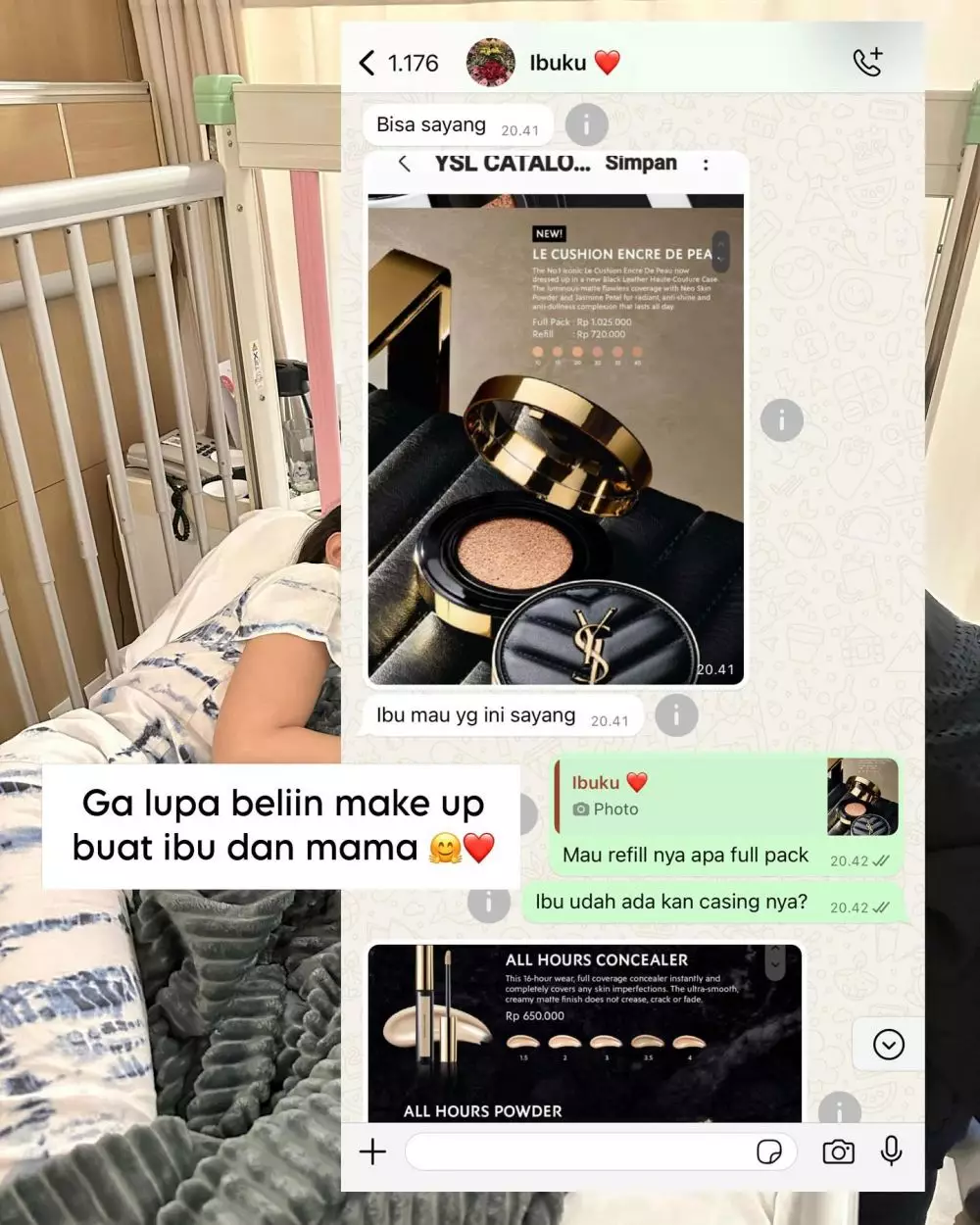 Chat Merdi Octavia dengan Dewi Yull layaknya bestie © Instagram