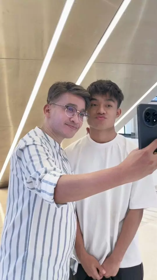 Betrand Peto dukung Ruben Onsu © Instagram