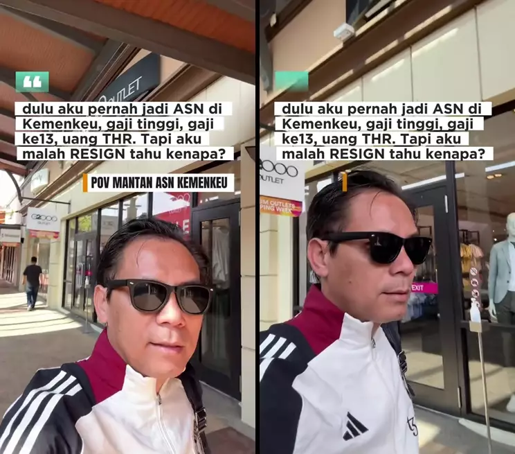 PNS Kemenkeu resign karena jauh dari keluarga © 2025 TikTok