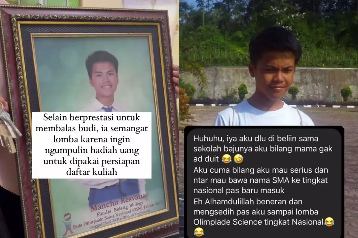 Dulu dibelikan seragam sekolah oleh guru karena tak mampu, pria ini balas dengan cara tak terduga