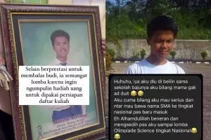 Dulu dibelikan seragam sekolah oleh guru karena tak mampu, pria ini balas dengan cara tak terduga