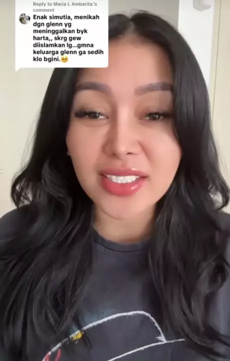 Mutia Ayu kesal dituding hidup enak © TikTok