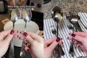 Sendok stainless steel mulai kusam dan penuh bercak air? Atasi dengan cara ini biar mengilap bak baru