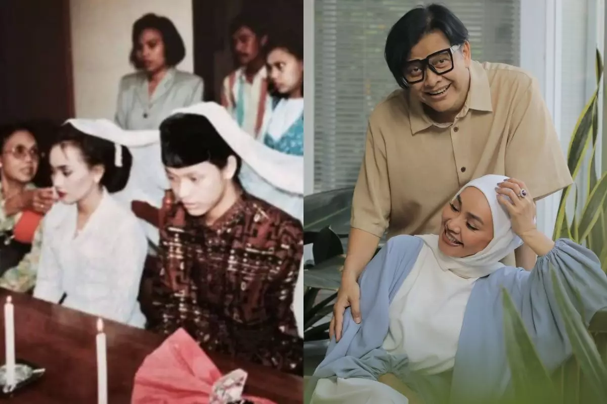 Perjalanan 31 tahun Armand Maulana dan Dewi Gita lewat 10 potret transformasi sejak awal menikah