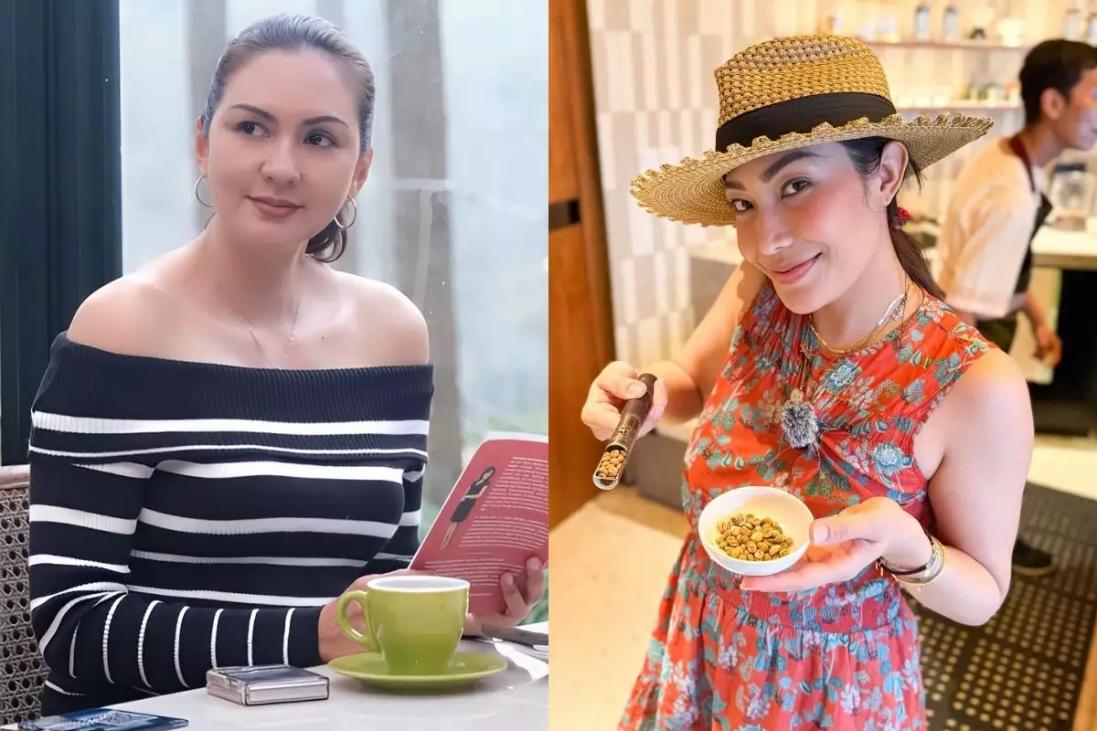 Gaya outfit 8 presenter Indonesia saat momong anak ini stylish abis, Ayu Dewi selalu stunning