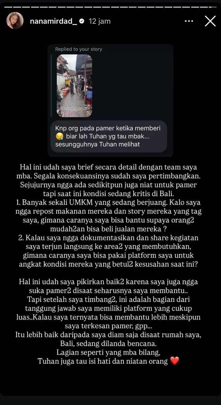 nana mirdad dituding pamer saat bagi-bagi bantuan © 2025 brilio.net nana mirdad dituding pamer saat bagi-bagi bantuan © 2025 brilio.net