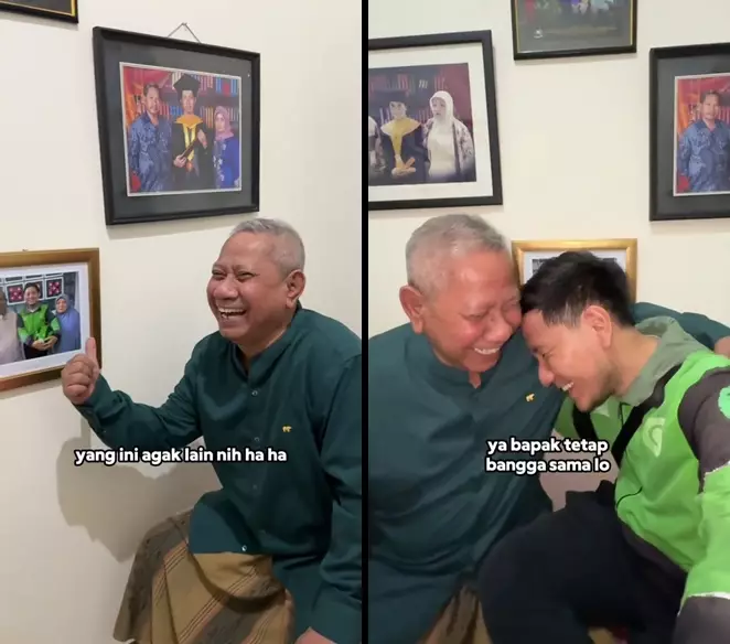 Cuma kerja ojol sang ayah tetap bangga © 2025 TikTok Cuma kerja ojol sang ayah tetap bangga © 2025 TikTok