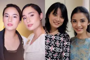 Wajah mirip bak pinang dibelah dua, potret 15 pasang seleb ini ternyata nggak ada hubungan darah