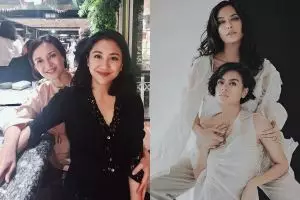 Tak cuma berbakat, potret 10 penyanyi cantik bareng ibundanya ini bagai kakak dan adik