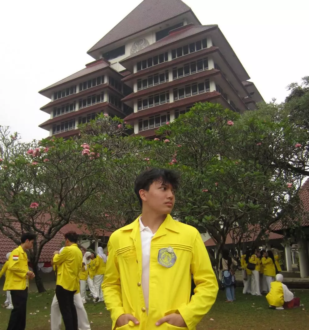 potret anak Sahrul Gunawan jadi mahasiswa UI © Instagram