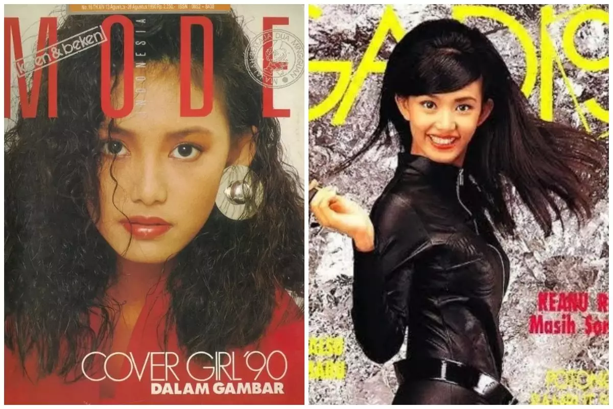Juara cover girl era 90-an ini pernah akting mesra dengan Andy Lau, ini 9 potret cantiknya saat muda