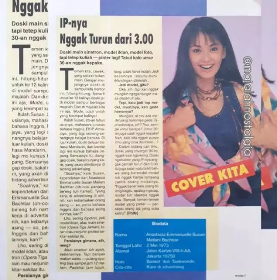 Juara covergirl pernah akting dengan Andy Lau © berbagai sumber Juara covergirl pernah akting dengan Andy Lau © berbagai sumber
