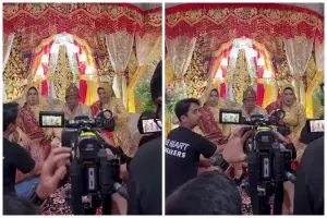 9 Potret kompak Kiwil bareng istri dan mantan di pernikahan anak keduanya, akur hingga nyanyi bareng