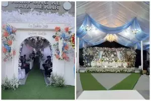 Bukan nikahan, 9 potret dekorasi mewah dengan tenda 150 meter ini ternyata untuk khitanan anak lurah