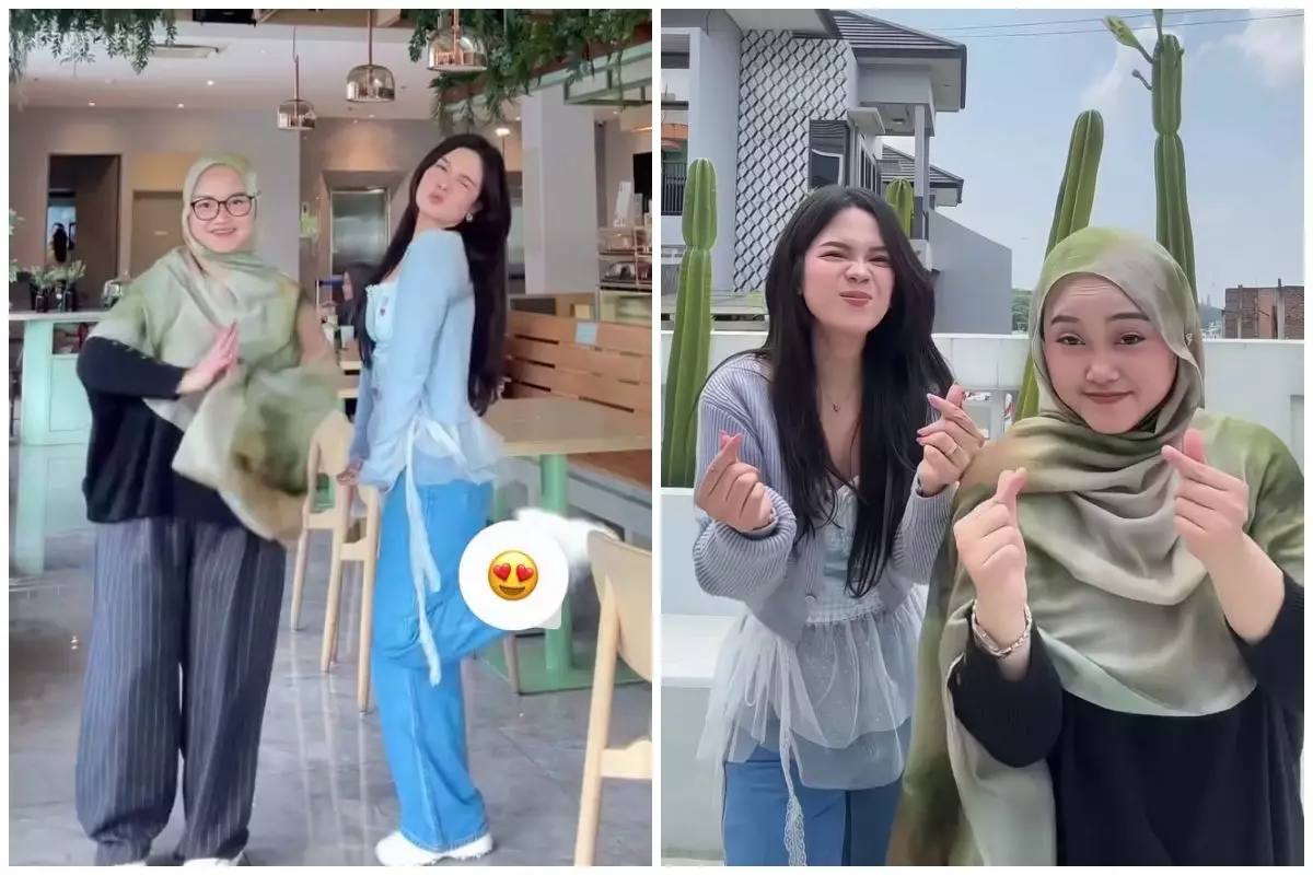 Reunian usai viral 15 tahun lalu, 9 potret Sinta dan Jojo Keong Racun dipuji bak ABG di usia 34 tahun